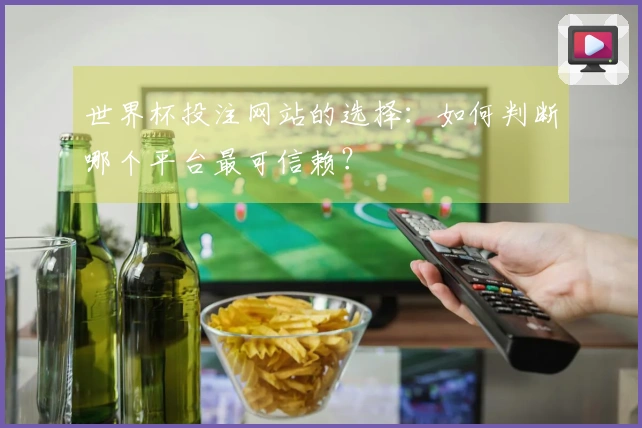世界杯投注网站的选择:如何判断哪个平台最可信赖?